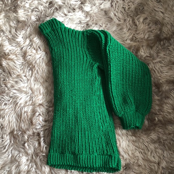 Hand Knitted Chunky Cardigan - Picture 5 of 6